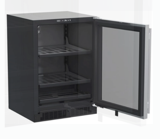 Marvel 24 Inch Built-In Beverage Center with 162 Can and 18 Wine Bottle Capacity, Dynamic Cooling Technology, and Thermal-Efficient Cabinet MLBV224SG01A - Scratch & Dent (Minor)