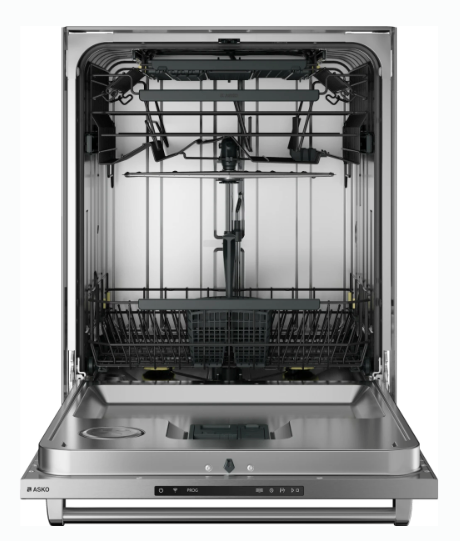 Asko 24 Inch Fully-Integrated Built-In Dishwasher with 16 Place Settings, 9 Wash Cycles, 42 dBA Noise Level, 3 Racks, 3 Spray Arms, 9 Spray Zones, XL Tub, and Super Cleaning System+ DBI564PHS - Scratch & Dent (Minor)