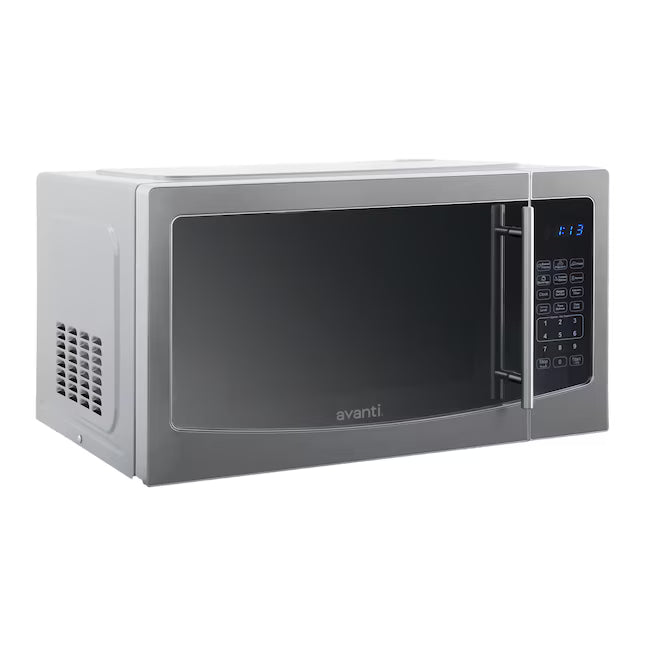 Avanti 1.1-cu ft 1000-Watt Countertop Microwave in Stainless Steel MT116V4M - Certified Refurbished