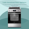 Pictures of Lanbo 24 in. 4 Burner Elements Freestanding Electric Range in Stainless Steel with Air Fry, Rotisserie and True Convection 251315SD1150 - LBERT24RCSAA - Scratch & Dent (Minor) - Neu Appliance Outlet - Discount Appliance Outlet in Austin, Tx