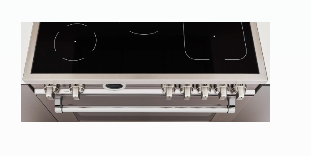 Bertazzoni Master Series 5.9 Cu. Ft. Freestanding Electric Induction Range with Power Bridge Zone in Black MAST365INMNEE - Open Box