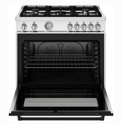 Bertazzoni Master Series 36 inch All Gas Range, 5 Burners MAS365GASXV - Scratch & Dent (Minor)