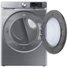 Pictures of Samsung 7.5 cu. ft. Front Load Gas Dryer with Steam in Platinum 31134SD184 - DVG45B6300P - Scratch & Dent (Moderate) - Neu Appliance Outlet - Discount Appliance Outlet in Austin, Tx
