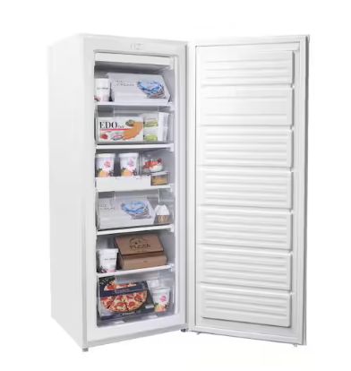 Danby 6.0 cu. ft. Manual Defrost Upright Freezer in White DUFM060B2WDB - Scratch & Dent (Minor)