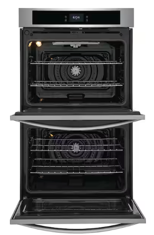 Frigidaire Stainless Steel Electric 30 Inch Single Wall Oven with Fan Convection FCWD3027AS - Open Box