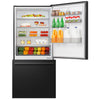 Pictures of Hisense PureSpace 17.2-cu ft Counter-Depth 32-in Wide Bottom-Freezer Refrigerator in Fingerprint Resistant Stainless Steel 22321471 - HRB171N6ABE - Scratch & Dent (Moderate) - Neu Appliance Outlet - Discount Appliance Outlet in Austin, Tx
