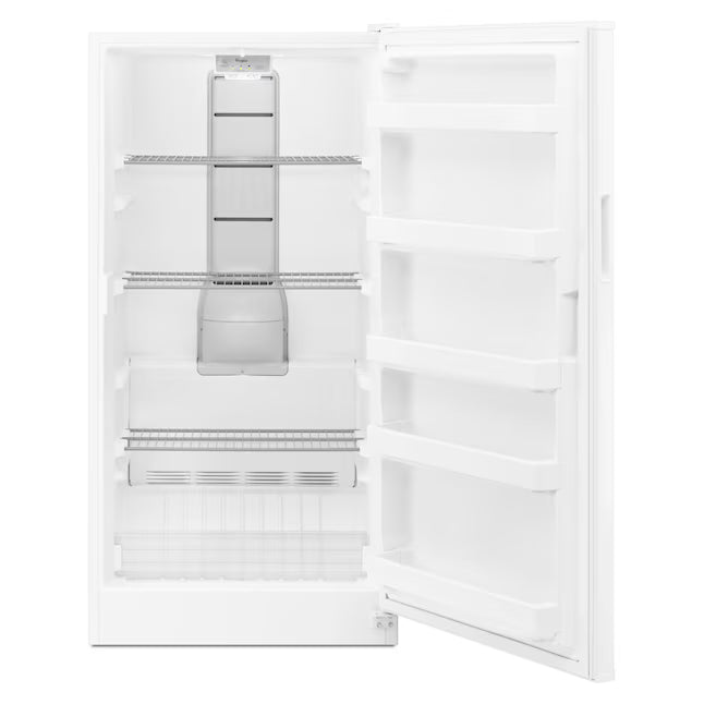 Whirlpool 18 cu. ft. Upright Freezer with LED Lighting and Fast Freeze WZF34X18DW - New in Box