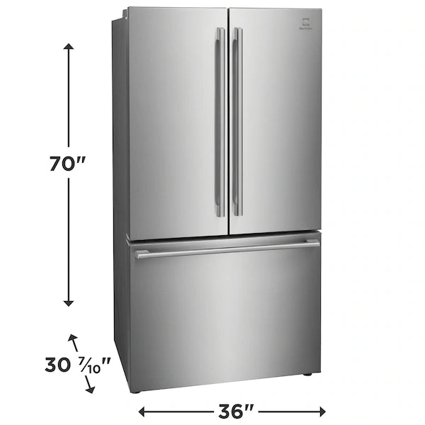 Electrolux 23 Cu. Ft. Counter-Depth French Door Refrigerator ERFG2393AS - Scratch & Dent (Minor)