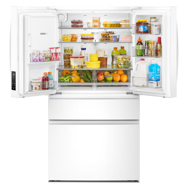 Whirlpool® 29 Cu. Ft. Family-Sized Capacity French Door Refrigerator with Flexible Temperature Drawer WRMF3636SW - Open Box