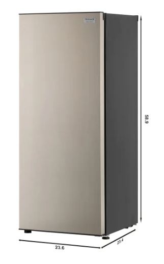 Frigidaire Upright Freezer in Stainless Steel SA676 - FGFRF1097 - Scratch & Dent (Moderate)