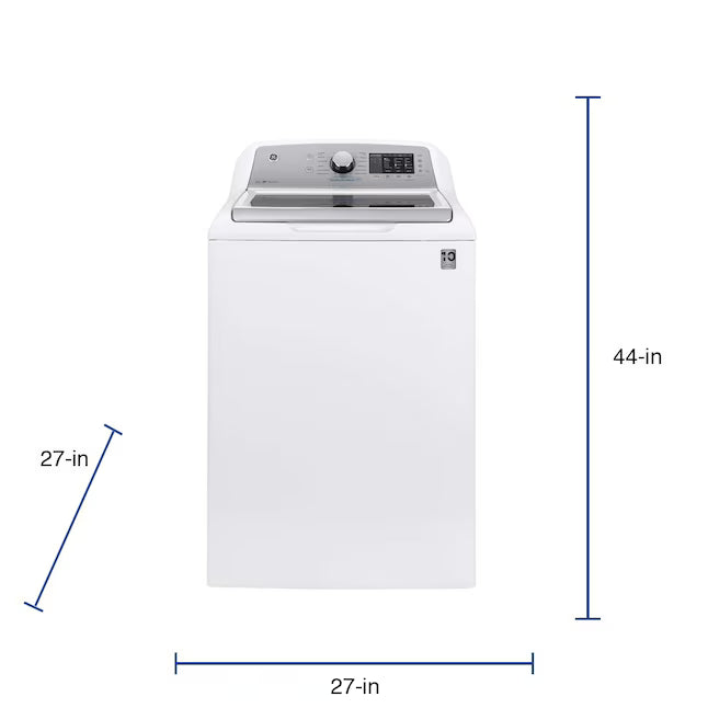 GE® ENERGY STAR® 4.8 cu. ft. Capacity Washer with Sanitize w/Oxi and FlexDispense® in White GTW720BSNWS - Certified Refurbished