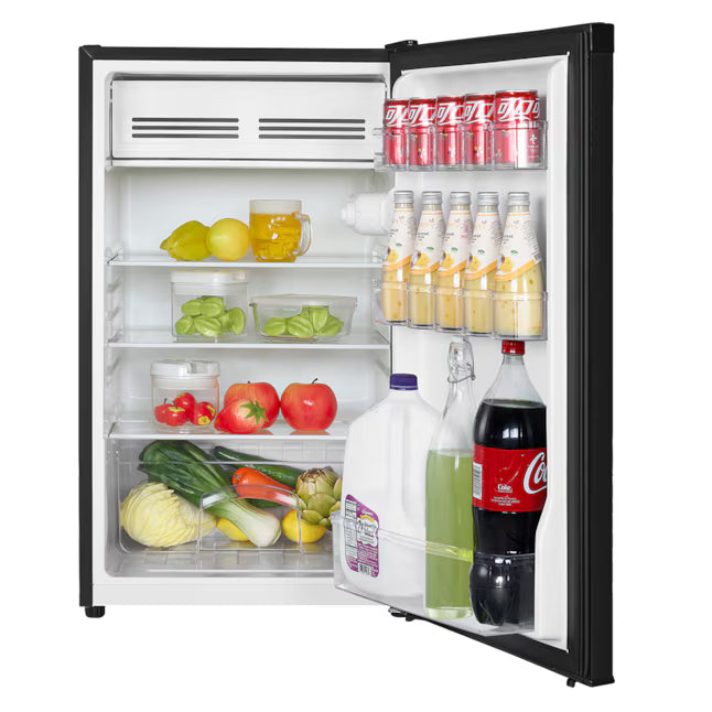 Magic Chef 4.4 cu. ft. Compact Mini Refrigerator in Stainless Look MCR44SE - New in Box