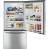GE® ENERGY STAR® 24.8 Cu. Ft. 33 in. Bottom-Freezer Drawer Refrigerator 25137SD700 - GDE25EYKFS - Scratch & Dent (Moderate)