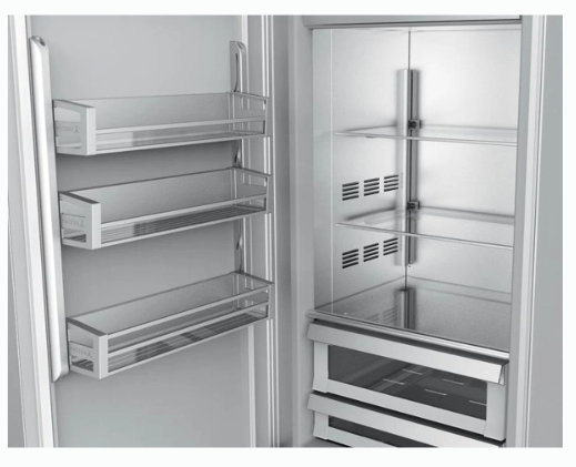 Hestan Built-In Bottom Freezer Refrigerator with Top Compressor, EvenFlow Air Circulating Technology™, Dual Variable Speed Compressors, and FreshZone™ KRPL36 - Open Box