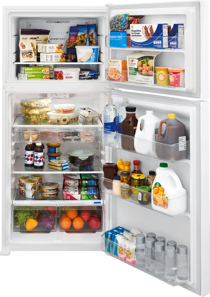 Pictures of Frigidaire 20 Cu. Ft. Garage Ready Top Freezer Refrigerator 20231SD258 - FFHT2045XW - Scratch & Dent (Minor) - Neu Appliance Outlet - Discount Appliance Outlet in Austin, Tx