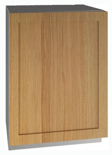 U-Line 24 Inch Undercounter Refrigerator with 5.2 cu. ft. Capacity, 94-Bottle Capacity, 148-Can Capacity, LED Lighting, Digital Touch Pad Control, Convection Cooling, and Reversible Soft Close Door UHRE524SS81A - Scratch & Dent (Minor)
