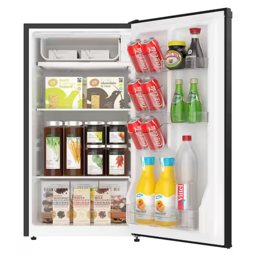 Arctic Chef 3.2 cu. ft. Mini Fridge in Black Stainless Steel ACFR335-6COM - New in Box
