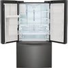 Pictures of Frigidaire 28 Cu. Ft. Standard-Depth French Door Refrigerator in Black Stainless Steel 20331SD302 - FRFS2823AD - Scratch & Dent (Moderate) - Neu Appliance Outlet - Discount Appliance Outlet in Austin, Tx
