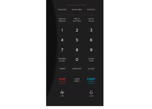 Vissani 1.7 cu. ft. 1000-Watt Over the Range Microwave in Black HVO170B - Open Box