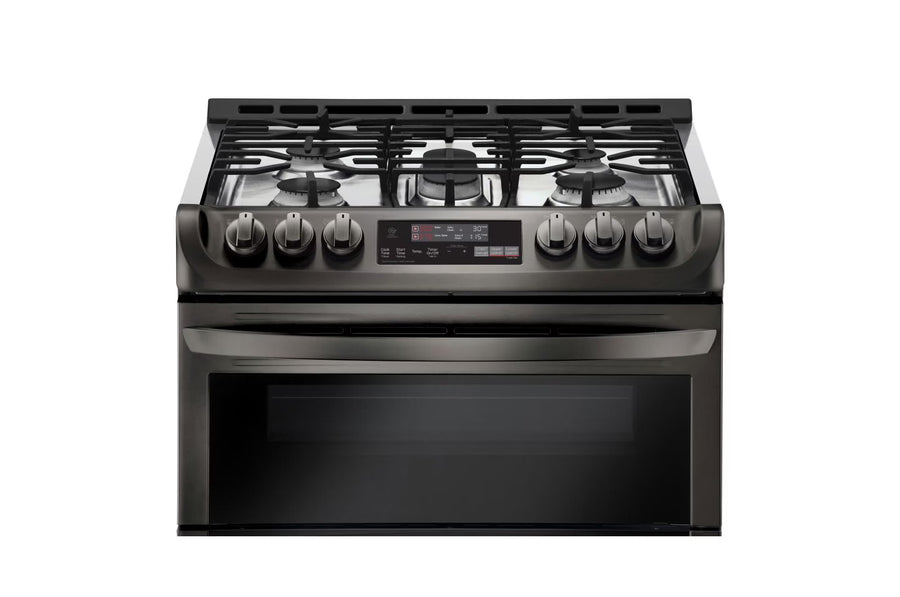 LG 6.9 cu. ft. Smart wi-fi Enabled Gas Double Oven Slide-In Range with ProBake Convection® and EasyClean® LTG4715BD - Scratch & Dent (Minor)