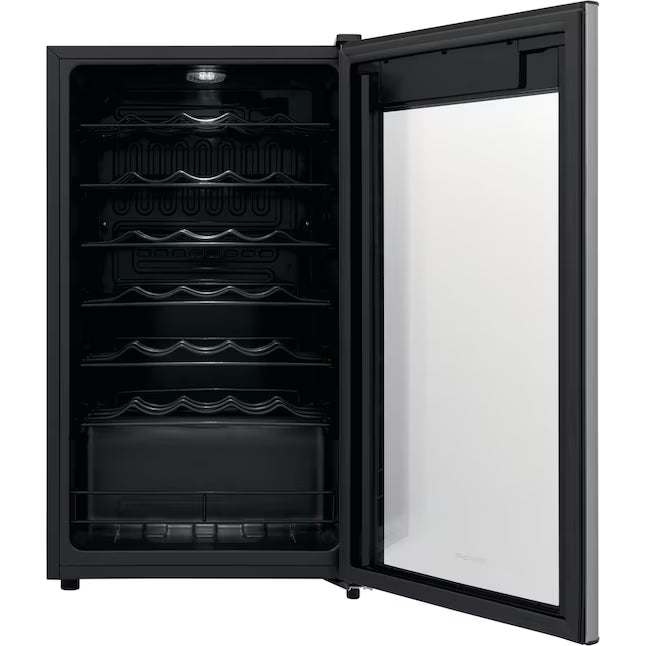Frigidaire 19.3-in W 34-Bottles Black Freestanding Indoor Wine Cooler FRWW3433AV - Scratch & Dent (Minor)