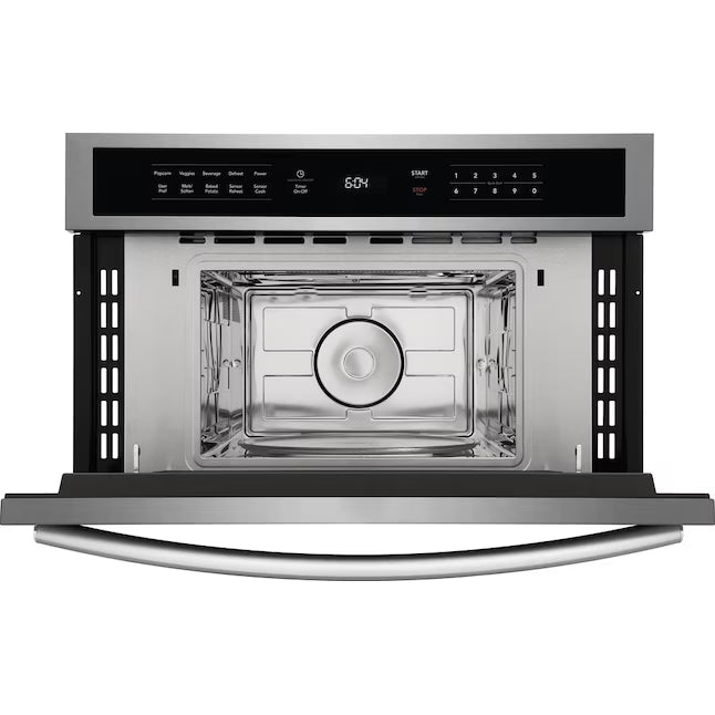 Frigidaire Gallery 1.6-cu ft 950-Watt 29.75-in Built-In Microwave in Fingerprint Resistant Stainless Steel GMBD3068AF - Scratch & Dent (Minor)