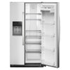 Pictures of Whirlpool 20.85 Cu. Ft. Side-by-Side Counter-Depth Refrigerator with In-Door Ice & Water in Stainless Steel 22132SD131 - WRSC6536RZ - Scratch & Dent (Minor) - Neu Appliance Outlet - Discount Appliance Outlet in Austin, Tx