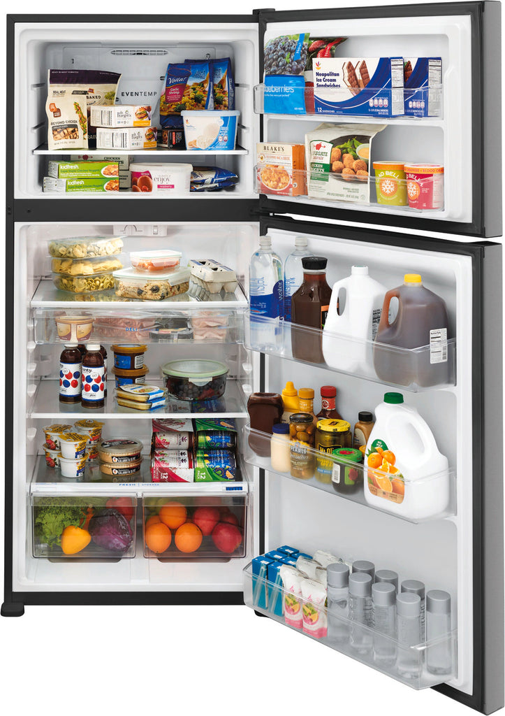 Pictures of Frigidaire 20 Cu. Ft. Garage Ready Top Freezer Refrigerator 20231SD250 - FFHT2045XS - Scratch & Dent (Moderate) - Neu Appliance Outlet - Discount Appliance Outlet in Austin, Tx