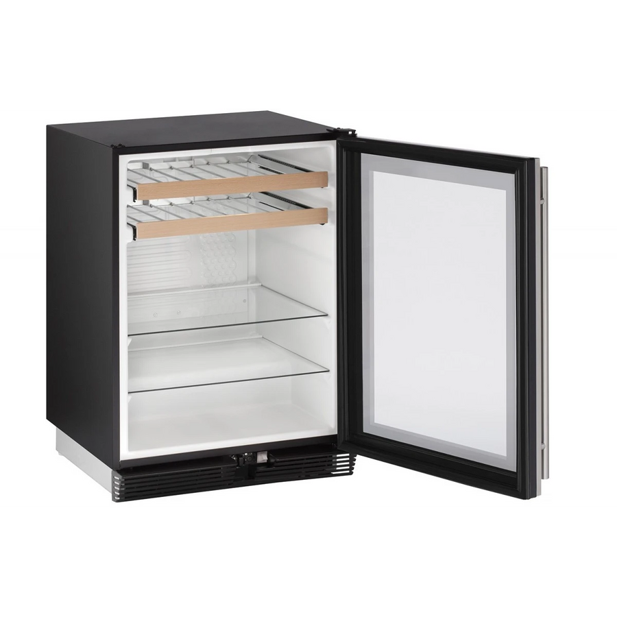 U-Line 1000 Series 16-Bottle Built-In Wine Refrigerator in Stainless Steel U-1024BEVS-00B - Open Box