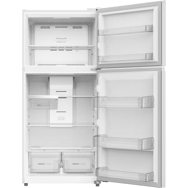 Frigidaire 18.6-cu ft Standard-Depth 30-in Wide Top-Freezer Refrigerator ENERGY STAR Certified in White FRTE1936AW - New in Box
