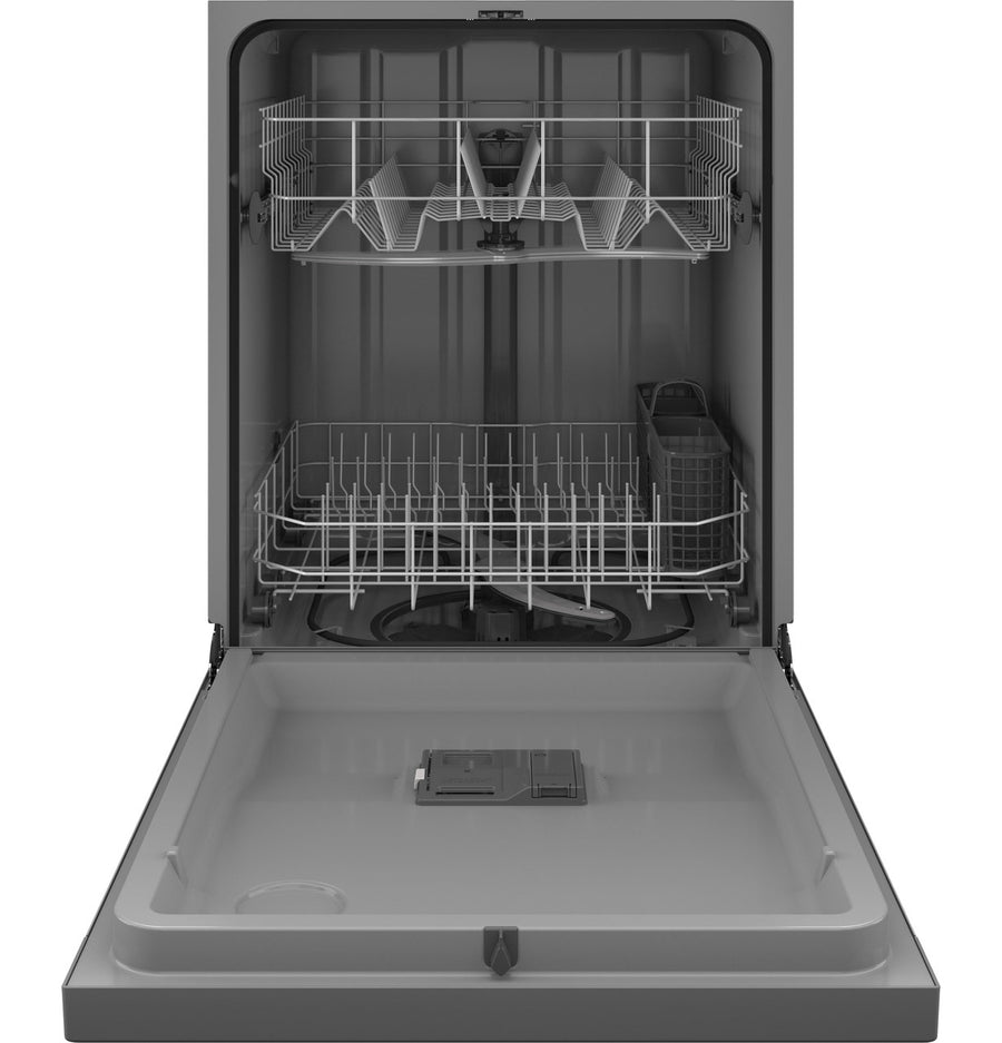 GE 24 in. Built-In Tall Tub ENERGY STAR Front Control Stainless Steel Dishwasher with 60 dBA GDF460PSTSS - Scratch & Dent (Minor)
