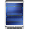 Pictures of Zephyr Brisas 24-in W 112 -Can Capacity Stainless Steel + Glass Built-in/Freestanding Indoor Beverage Refrigerator with Glass Door 251318SD1361 - BBV24C01AG - Scratch & Dent (Minor) - Neu Appliance Outlet - Discount Appliance Outlet in Austin, Tx