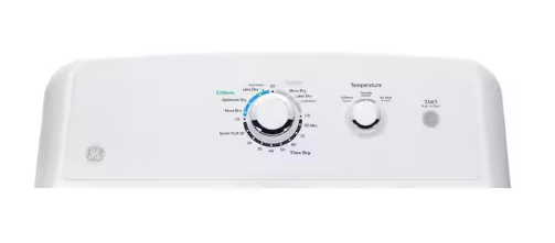 GE White Top Load 4.0 Cu. Ft. Capacity Washer with Stainless Steel Wash Basket GTW325ASWWW - New in Box and GE® 7.2 cu. ft. Capacity Aluminized Alloy Drum Electric Dryer 16236 - GTD33EASKWW - Certified Refurbished