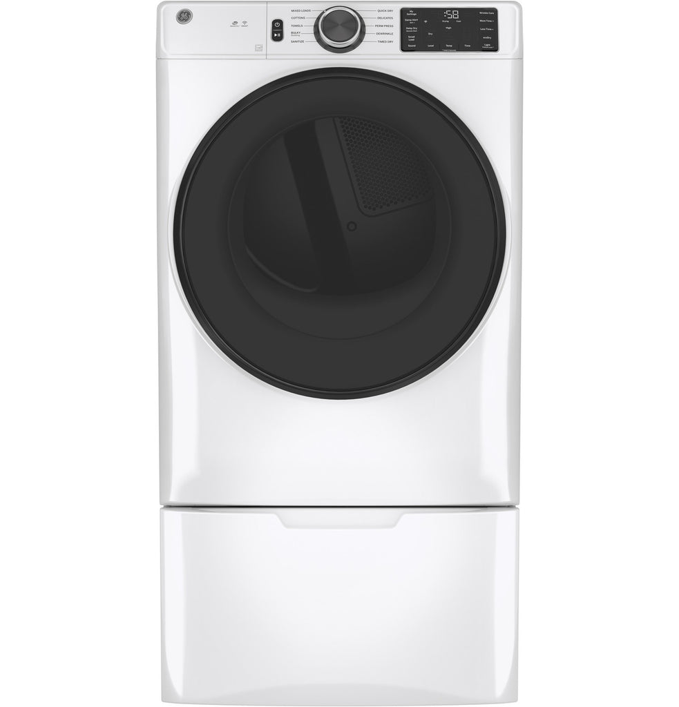 GE ENERGY STAR 4.8 cu. ft. Capacity Smart Front Load Washer with UltraFresh Vent System GFW550SSNWW - New in Box and GE ENERGY STAR 7.8 cu. ft. Smart Front Load Electric Dryer with Sensor Dry GE9866E - GFD55ESSNWW - New in Box
