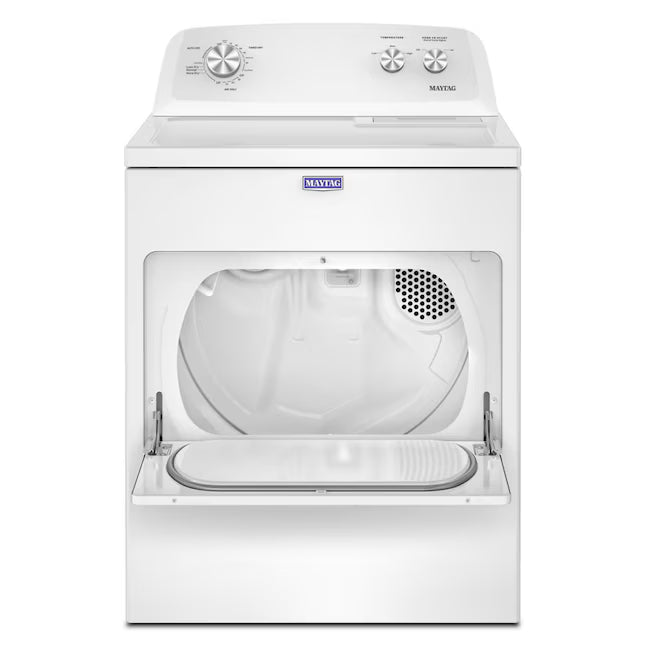 Maytag Top Load Style Electric Wrinkle Prevent 7.0 cu. ft. Dryer with Auto Dry 22133SD198 - MED4005SW - Scratch & Dent (Minor)