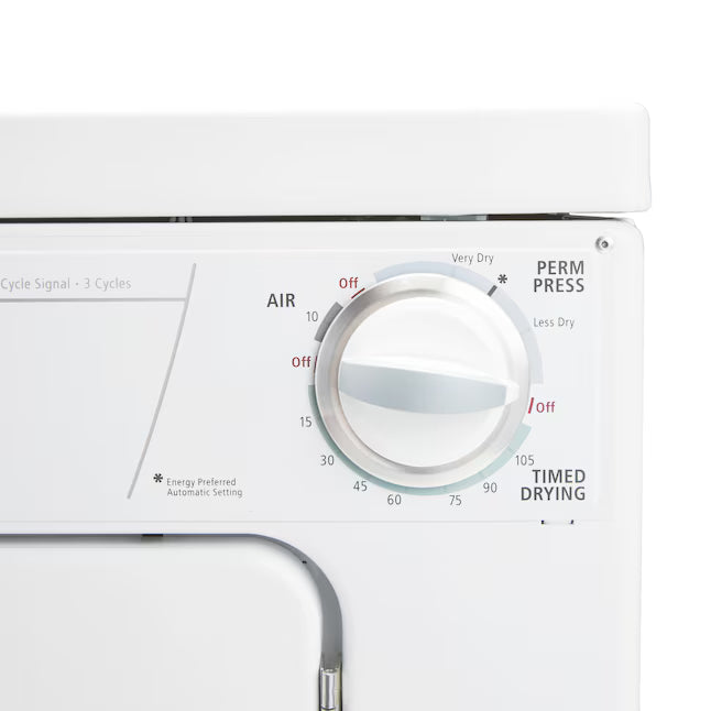 Whirlpool 3.4 cu. ft. Compact Front Load Dryer with Flexible Installation 31132SD99 - LDR3822PQ - Scratch & Dent (Moderate)