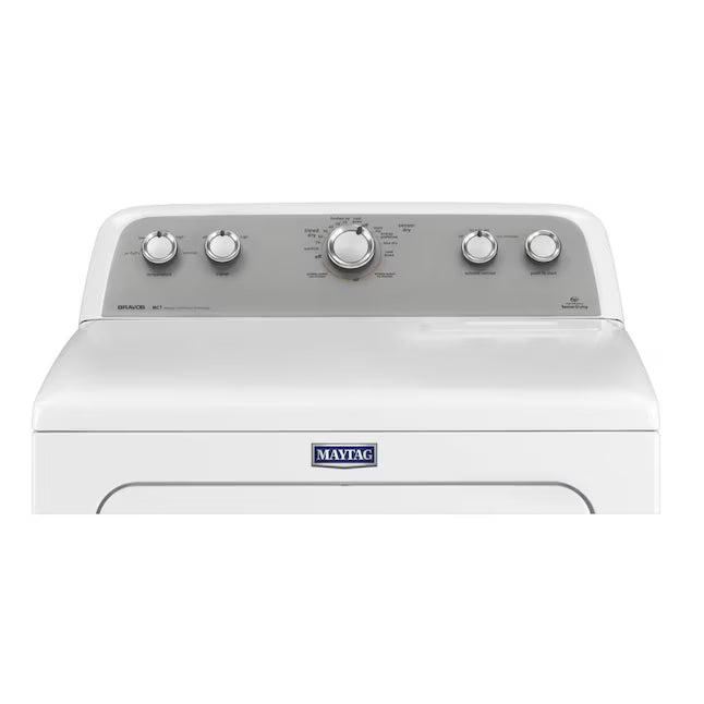 Maytag 4.2 Cu. Ft. Capacity Top Load Washer in White MTW4205SW - Scratch & Dent (Minor) and Maytag Extra Large Vented Electric Dryer in White 15033 - MEDX655DW - Certified Refurbished