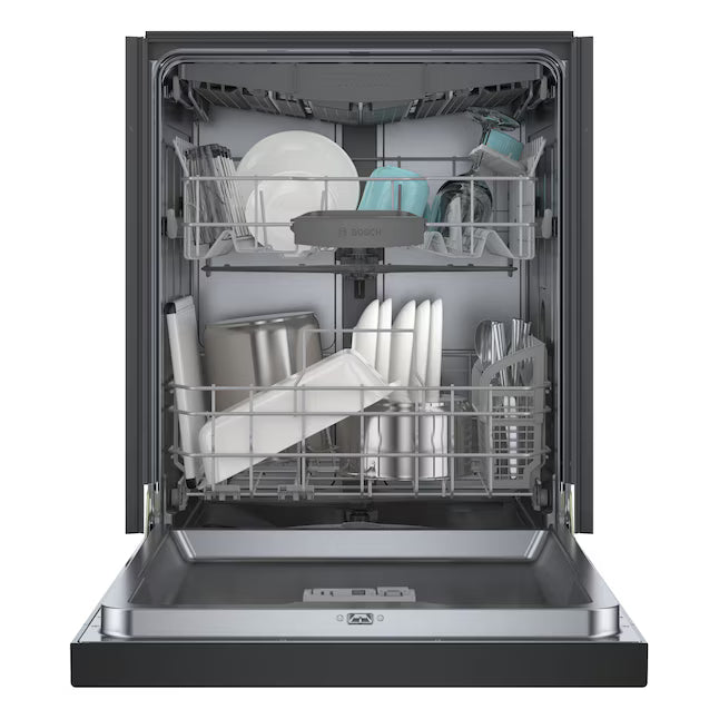 Bosch Black 300 Series Dishwasher with 3rd Rack and Wi-Fi Enabled Home Connect 251315SD1140 - SHE53C86N - Scratch & Dent (Moderate)