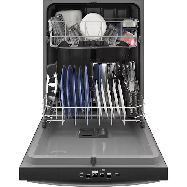 GE® ENERGY STAR® Top Control with Plastic Interior Dishwasher with Sanitize Cycle & Dry Boost 22132SD152 - GDT535PYVFS - Scratch & Dent (Major)