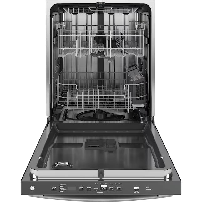 GE® Fingerprint Resistant Stainless Steel ENERGY STAR® Top Control with Stainless Steel Interior Dishwasher with Sanitize Cycle 05121SD88 - GDT670SYVFS  - Scratch & Dent (Minor)