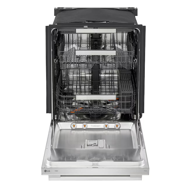 LG Top Control Smart Built-In Stainless Steel Tub Dishwasher with 3rd Rack, 1 Hour Wash & Dry Cycle and 42dBA 251315SD1148 - LDNTH753S - Scratch & Dent (Moderate)