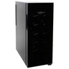 Pictures of Koolatron 10-in W 12 -Bottles Black 12 Bottle Capacity Freestanding Indoor Wine Cooler 25SA184 - WC12MG - New in Box - Neu Appliance Outlet - Discount Appliance Outlet in Austin, Tx