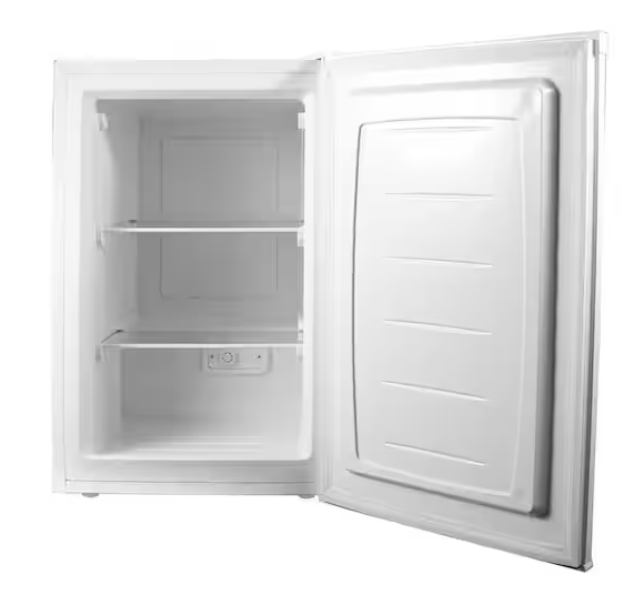Pictures of Magic Chef 3.0 cu. ft. Manual Defrost Upright Freezer in White tstSA53 - MCUF3WE - Open Box - Neu Appliance Outlet - Discount Appliance Outlet in Austin, Tx