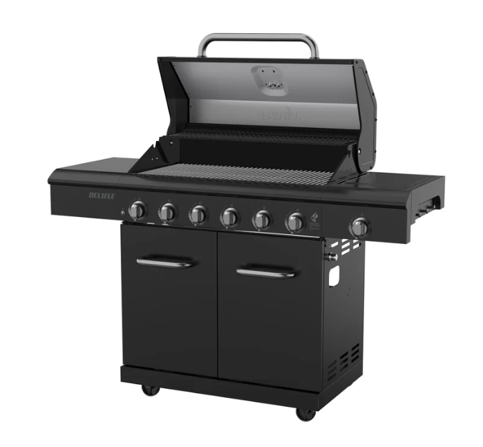 Nexgrill Deluxe 7-Burner Gas Grill with Stainless Steel Side Burner 30131SD48 - 720-0898E - New in Box