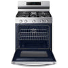 Pictures of Samsung 5-Burner Freestanding Smart Gas Range in Stainless Steel with No Preheat AirFry and Wi-Fi Enabled Convection 31131SD2 - NX60A6711SS - Scratch & Dent (Minor) - Neu Appliance Outlet - Discount Appliance Outlet in Austin, Tx