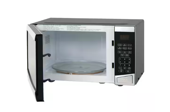 Pictures of Avanti 0.9 cu. ft. 19 in. W Countertop Microwave in Stainless Steel 251317SD1274 - MT09V3S - Scratch & Dent (Minor) - Neu Appliance Outlet - Discount Appliance Outlet in Austin, Tx