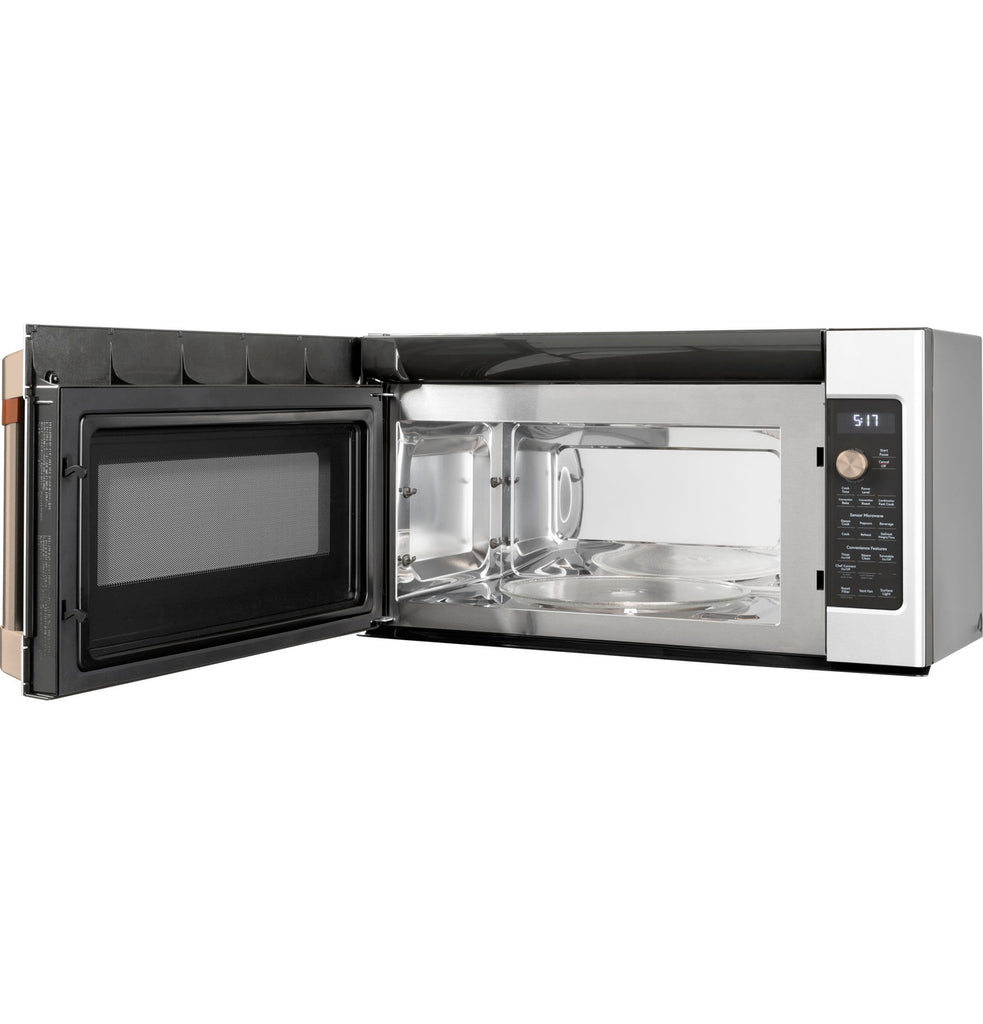 CAFÉ™ 1.7 Cu. Ft. Convection Over-the-Range Microwave Oven 25SA190 - CVM517P4RW2 - New in Box