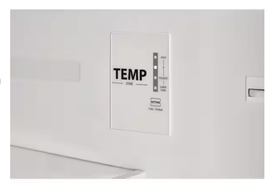 Pictures of Vissani 14.2 cu. ft. Top Freezer Refrigerator in White, Garage Ready 25CR224 -MDTF14WH5 - Scratch & Dent (Minor) - Neu Appliance Outlet - Discount Appliance Outlet in Austin, Tx