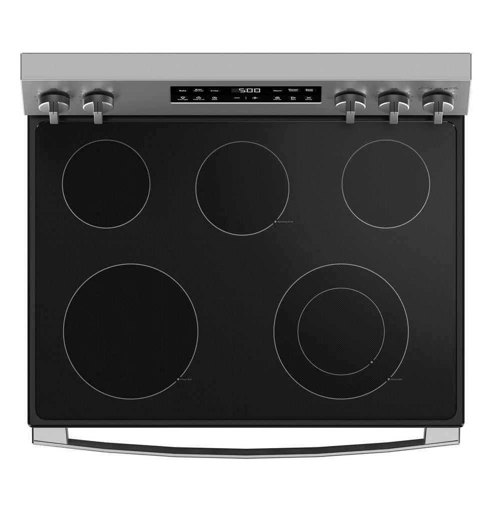 Pictures of GE® ENERGY STAR® 30" Free-Standing Electric Range GE9891 - GRF500SVSS - New In Box - Neu Appliance Outlet - Discount Appliance Outlet in Austin, Tx