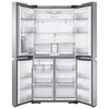 Pictures of Samsung Counter-Depth 22.9-cu ft 4 -Door ENERGY STAR Certified Smart Compatible French Door Refrigerator with Dual Ice Maker in Fingerprint Resistant Stainless Steel 31133SD140 - Neu Appliance Outlet - Discount Appliance Outlet in Austin, Tx